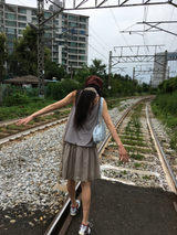 Mori Mesh Shoulder Bag (2color)