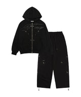 BIG CROSS EYELET SET-UP (BLACK) F26038X980