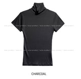 [U-BASIC] ジェリーリブスリムポーラー半袖Tシャツ