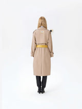 13DE MARZO Tailor Bear Ruler Trench Coat Khaki
