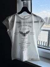 26SS★ [MADE] ビンテージウエスタンスリムTシャツ