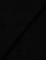フリース フーディー ジップアップ(BLACK)