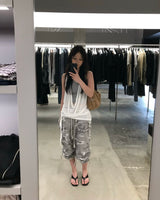 ストラップ ホルターフーディー