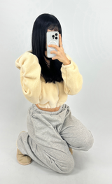 (FLEECE VER./SUPER DEAL👍🏻) 6 COLORS THICK EFFORTLESS CHIC FLEECE FLEECE-LINED TRAINING PANTS