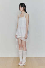 PURITY DRESS white