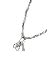 Triple Lock Bonechain Necklace