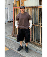 Waffle layered long sleeve tee
