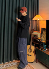Pig Dying D-Ring Cargo Pants 