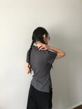 シャーリングドットカラーTシャツ (3color)