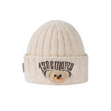 13DE MARZO Embroidered Plush Beanie