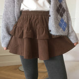 Remen frill mini skirt