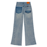 フレアドブーツカットデニムパンツ code 23005