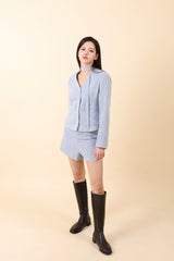 SET V-neck Strap Jacket & Pants