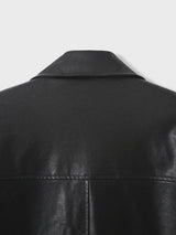 Storm Leather Zip Jacket