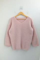 Angora Touch V Neck Knitwear
