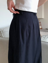 PAPERMOON PIN STRIPE PLEATE TROUSER