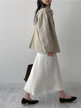 Betty Cotton Work Half Jacket