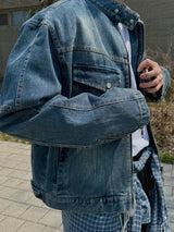 ASCLO Western Rider Denim Jacket (2color)