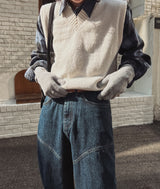 Rise Fatigue Wide Denim