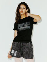 メタル NYX Tシャツ ブラック