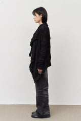 (W) Raven Wrinkled Cardigan
