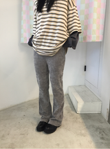 デーズベルベットブーツカットバンディングパンツ（3c）