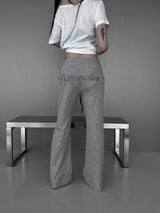 pretty emotion bootcut training pants (2color)
