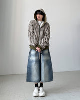 Error Washed Bermuda Denim