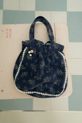 ボンボンミニバッグ(NAVY)