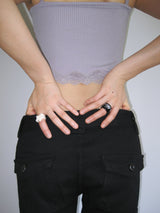 【お気に入り追加で応募】[Formica] Star Stud ring (Ivory)