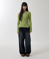 CUT OFF LS KNIT