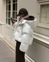 [ORIGINAL] Oreo Hooded Down Jacket