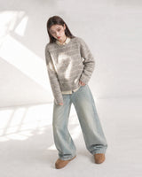 (UNISEX) メロニー ブラッシュ ニット
