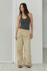 HOTFIX SLEEVELESS / BLACK