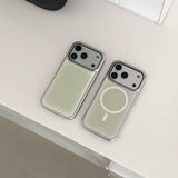 green silver bumper case