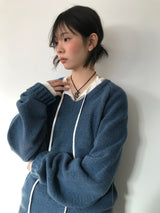 PREP Vネックニット（8color)