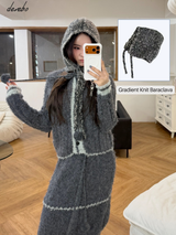 Gradient Knit Baraclava