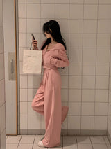 [BELLIDE MADE/Single item available!] ダブルピンタック トレーニングセットアップ