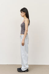 (W) エス アイス ストレート デニム