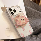 ブリングブリンググリッターシェフパピートックスマホケース