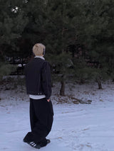 ピンタックバルーンスウェットパンツ　３色