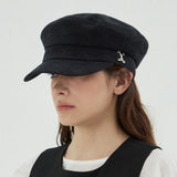 VA Curved Stud Matroos Cap / Black