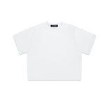 PLAIN CROP T-SHIRT [4COLOR]