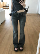 Uns Denim Bootcut Pants (one color)