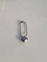 [3YPE] SILVER Chain Ball Keyring / TREEFORFIVE345