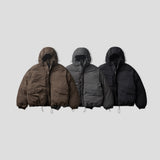 LMN アンダーカーブストリングフーデッドパデッド (3 colors)