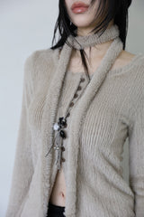 And Wish Fur Knit Top