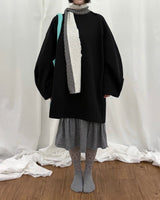 Wavy Shirring Skirt (2colors)