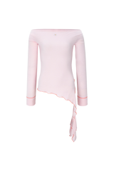 Star unbalance top pink