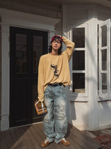 Superbee Rib Long Sleeve Knit